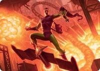 Green Goblin, Revenant Art Card (27) [Art Series: Marvel's Spider-Man]