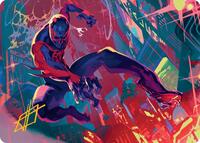 Spider-Man 2099 Art Card (Gold-Stamped Signature) (30) [Art Series: Marvel's Spider-Man]