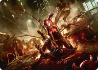 Superior Spider-Man Art Card (Gold-Stamped Signature) (32) [Art Series: Marvel's Spider-Man]