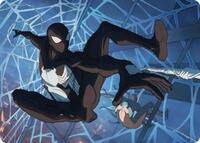 Symbiote Spider-Man Art Card (40) [Art Series: Marvel's Spider-Man]