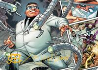 Doctor Octopus, Master Planner Art Card (48/54) (Gold-Stamped Signature) (48) [Art Series: Marvel's Spider-Man]