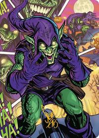 Green Goblin Art Card (49/54) (Gold-Stamped Signature) (49) [Art Series: Marvel's Spider-Man]