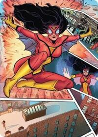 Spider-Woman, Stunning Savior Art Card (51) [Art Series: Marvel's Spider-Man]