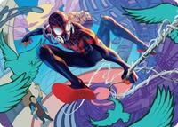 Spider-Man, Brooklyn Visionary Art Card (20) [Art Series: Marvel's Spider-Man]