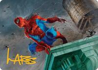Spiders-Man, Heroic Horde Art Card (Gold-Stamped Signature) (21) [Art Series: Marvel's Spider-Man]
