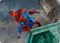 Spiders-Man, Heroic Horde Art Card (21) [Art Series: Marvel's Spider-Man]