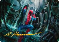 Strength of Will Art Card (Gold-Stamped Signature) (22) [Art Series: Marvel's Spider-Man]
