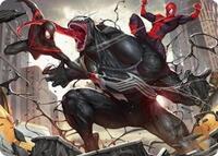 Terrific Team-Up Art Card (23) [Art Series: Marvel's Spider-Man]