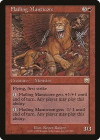 Flailing Manticore (187) [Mercadian Masques]