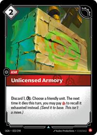 Unlicensed Armory (023/298) [Origins]