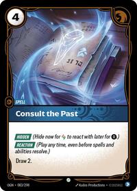 Consult the Past (083/298) [Origins]