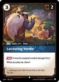Lecturing Yordle (087/298) [Origins]