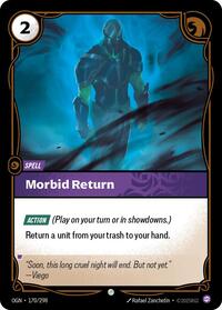 Morbid Return (170/298) [Origins]
