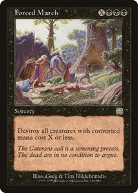 Forced March (136) [Mercadian Masques]