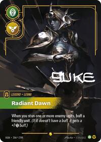 Leona - Radiant Dawn (Signature) (306*/298) [Origins]