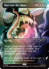 Peer into the Abyss (2002) (Rainbow Foil) (2002) [Secret Lair Drop Series]