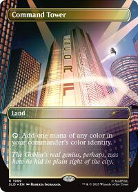 Command Tower (1989) (Rainbow Foil) (1989) [Secret Lair Drop Series]