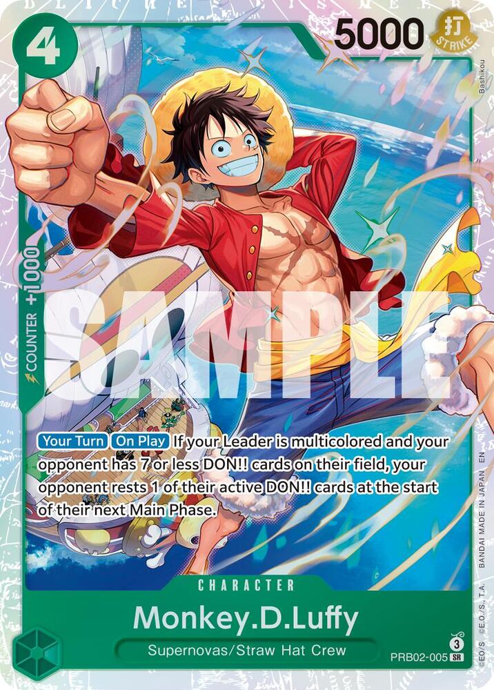 Monkey.D.Luffy - PRB02-005 (PRB02-005) [Premium Booster -The Best- Vol. 2]