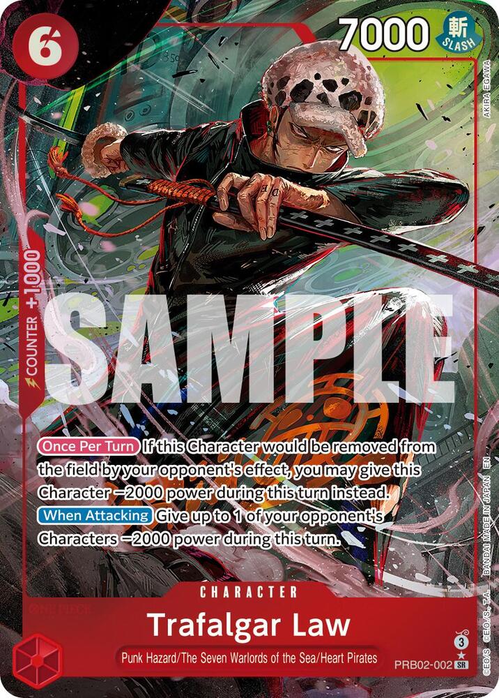 Trafalgar Law - PRB02-002 (Alternate Art) (PRB02-002) [Premium Booster -The Best- Vol. 2]