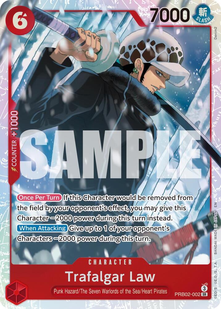 Trafalgar Law - PRB02-002 (PRB02-002) [Premium Booster -The Best- Vol. 2]