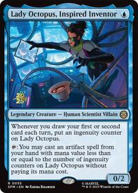 Lady Octopus, Inspired Inventor (35) [Prerelease Cards]