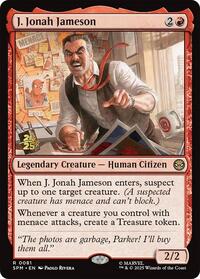 J. Jonah Jameson (81) [Prerelease Cards]