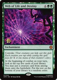 Web of Life and Destiny (122) [Prerelease Cards]