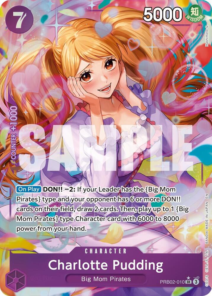 Charlotte Pudding - PRB02-010 (Alternate Art) (PRB02-010) [Premium Booster -The Best- Vol. 2]