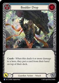 Boulder Drop (Blue) (APS016) [Armory Deck: Pleiades]
