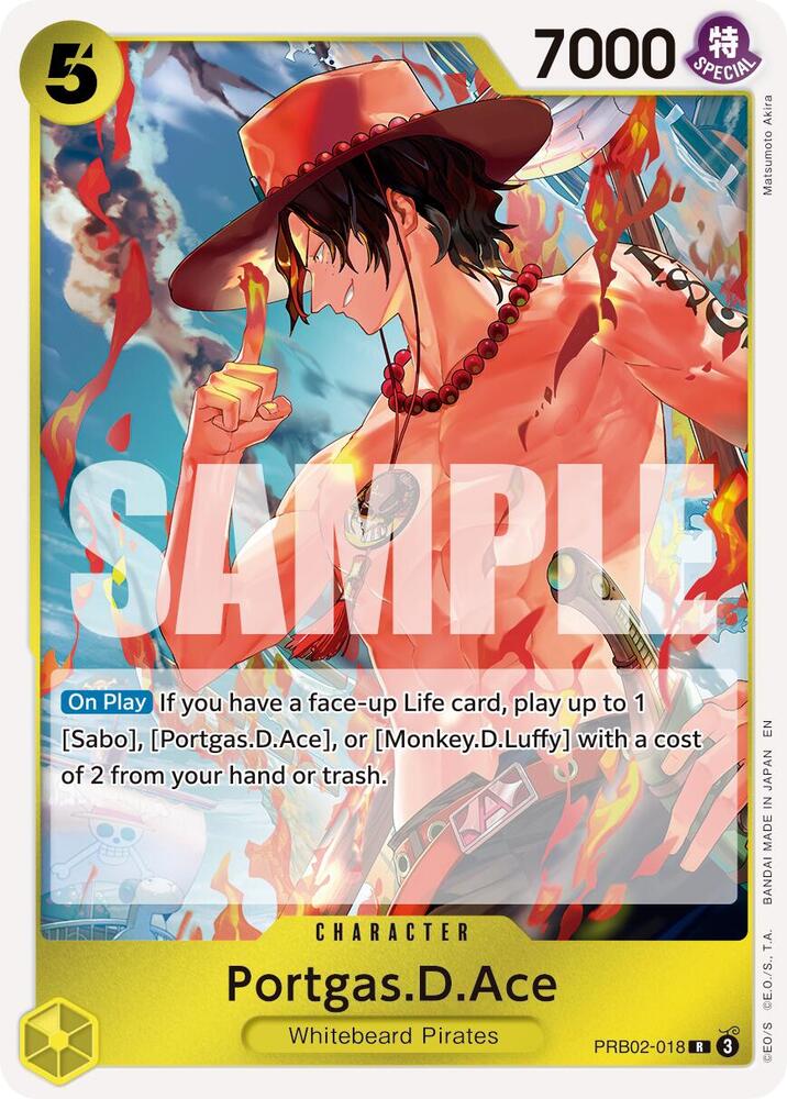 Portgas.D.Ace - PRB02-018 (PRB02-018) [Premium Booster -The Best- Vol. 2]