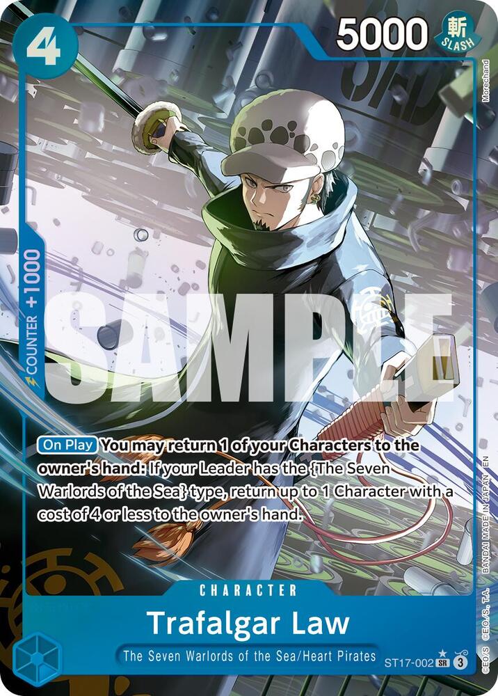 Trafalgar Law - ST17-002 (Alternate Art) (ST17-002) [Premium Booster -The Best- Vol. 2]