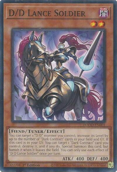 D/D Lance Soldier (DOOD-EN001) [Doom of Dimensions]