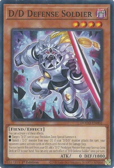 D/D Defense Soldier (DOOD-EN002) [Doom of Dimensions]