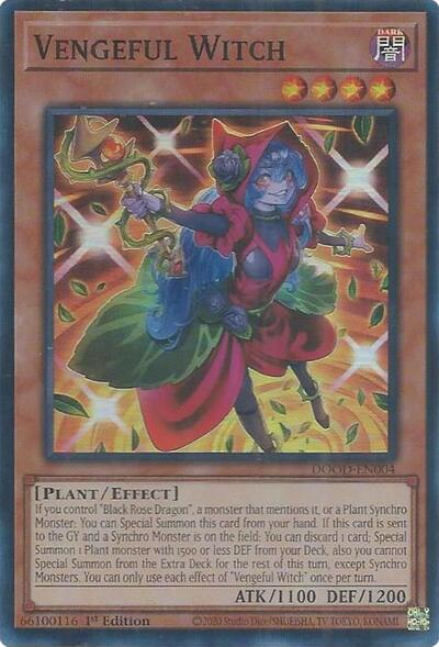 Vengeful Witch (DOOD-EN004) [Doom of Dimensions]