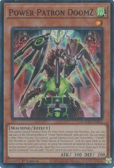 Power Patron DoomZ (DOOD-EN011) [Doom of Dimensions]
