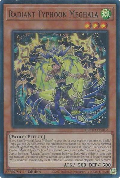 Radiant Typhoon Meghala (DOOD-EN012) [Doom of Dimensions]