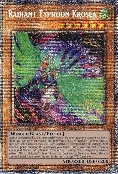 Radiant Typhoon Krosea (Starlight Rare) (DOOD-EN015) [Doom of Dimensions]