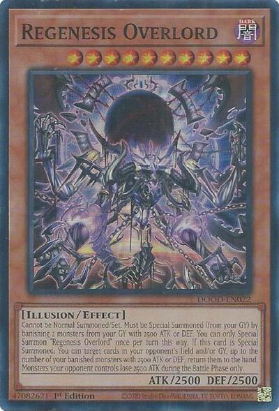 Regenesis Overlord (DOOD-EN022) [Doom of Dimensions]