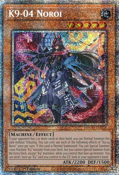 K9-04 Noroi (Starlight Rare) (DOOD-EN025) [Doom of Dimensions]