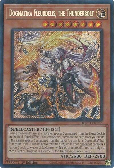 Dogmatika Fleurdelis, the Thunderbolt (DOOD-EN026) [Doom of Dimensions]