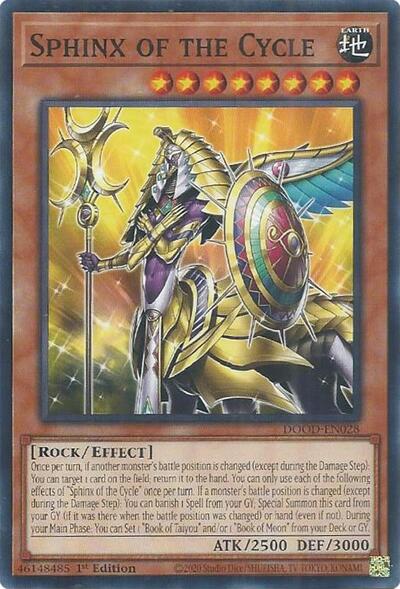 Sphinx of the Cycle (DOOD-EN028) [Doom of Dimensions]