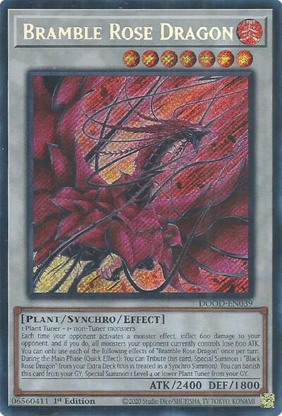 Bramble Rose Dragon (DOOD-EN039) [Doom of Dimensions]