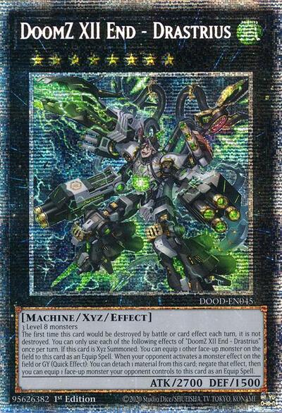 DoomZ XII End - Drastrius (Starlight Rare) (DOOD-EN045) [Doom of Dimensions]