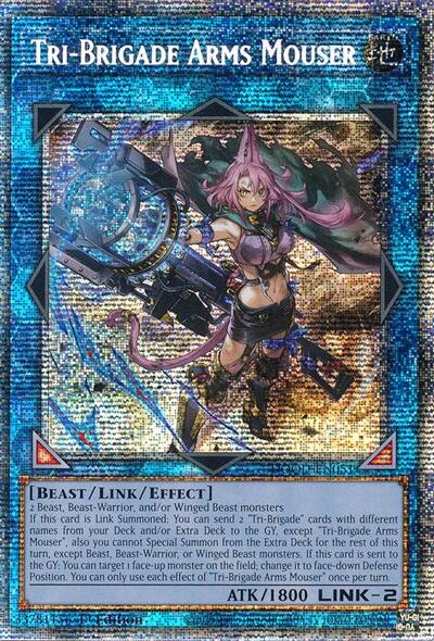 Tri-Brigade Arms Mouser (Starlight Rare) (DOOD-EN051) [Doom of Dimensions]