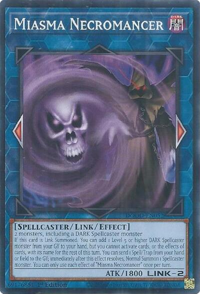 Miasma Necromancer (DOOD-EN052) [Doom of Dimensions]