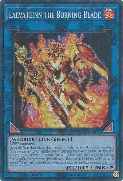 Laevateinn the Burning Blade (DOOD-EN053) [Doom of Dimensions]