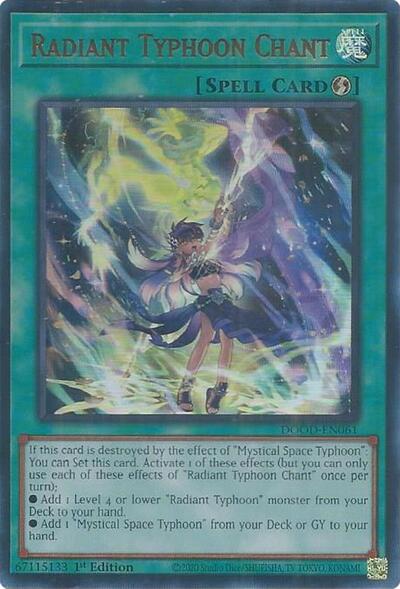 Radiant Typhoon Chant (DOOD-EN061) [Doom of Dimensions]