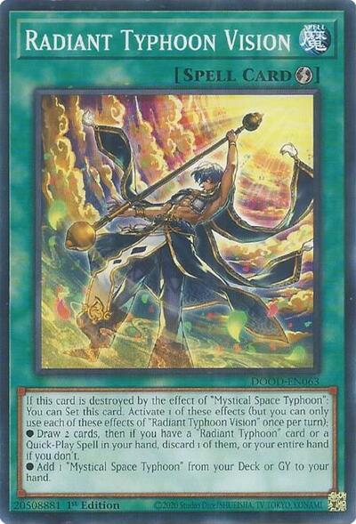 Radiant Typhoon Vision (DOOD-EN063) [Doom of Dimensions]