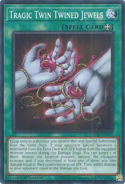 Tragic Twin Twined Jewels (DOOD-EN071) [Doom of Dimensions]