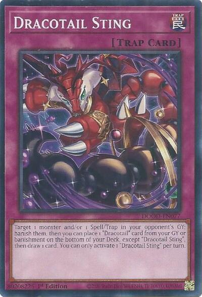 Dracotail Sting (DOOD-EN077) [Doom of Dimensions]